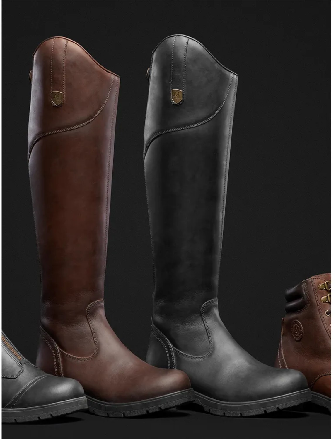 Mountain Horse Wild River Reitstiefel - schwarz
