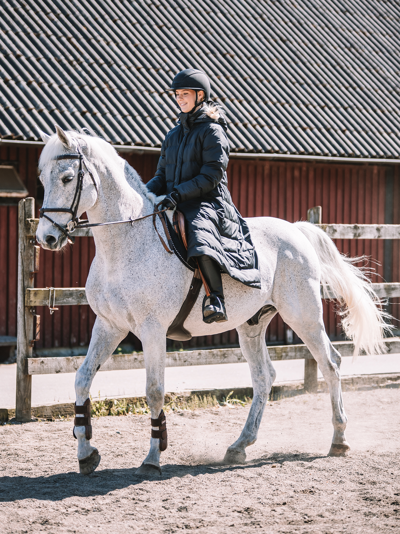 Mountain Horse Blizz Padded Raincoat Regenmantel gefüttert