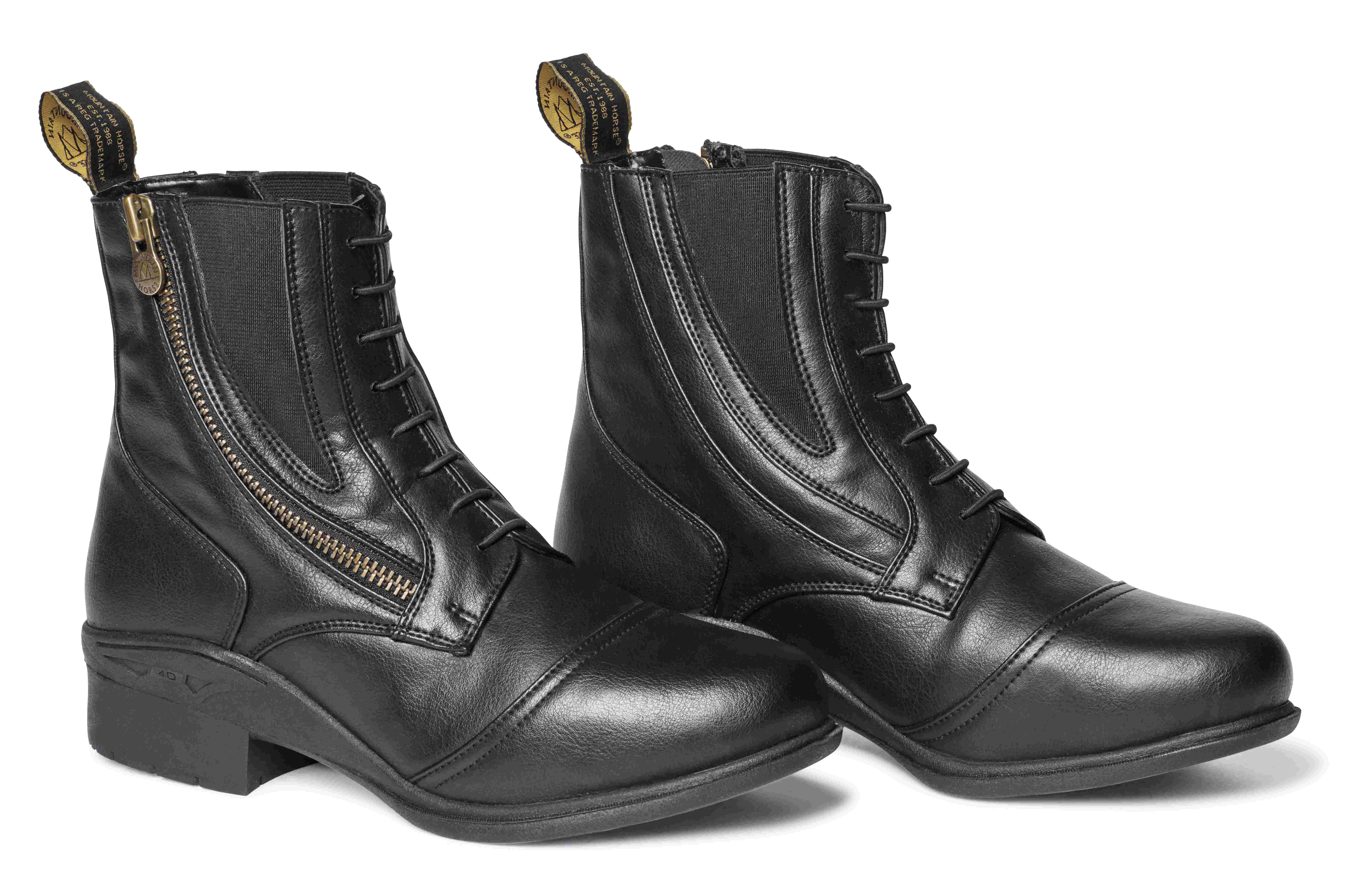 Mountain Horse Veganza Side Zip Paddock - Stiefelette