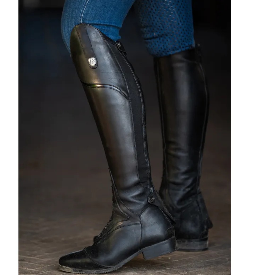 Mountain Horse Reitstiefel Sovereign High Rider, schwarz